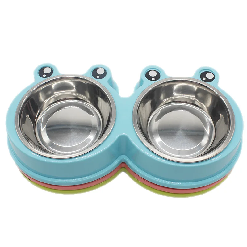 Противоскользящие изделия из нержавеющей стали для домашних питомцев Миска