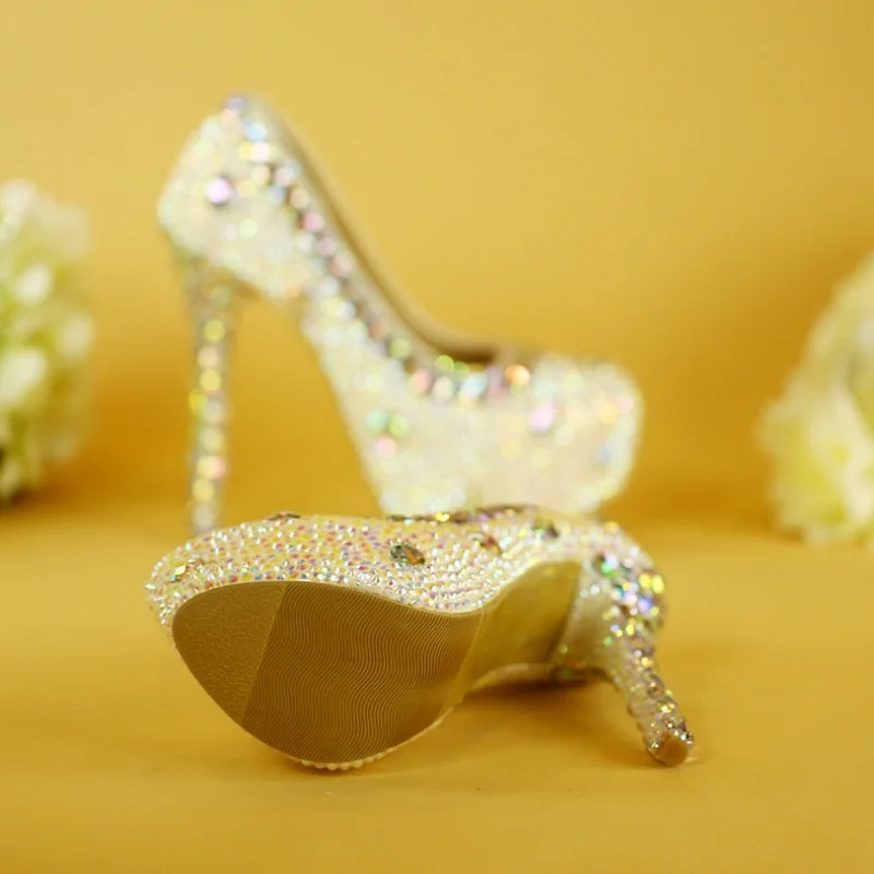 Новинка 2019 модная женская обувь на высоком каблуке с кристаллами | Обувь