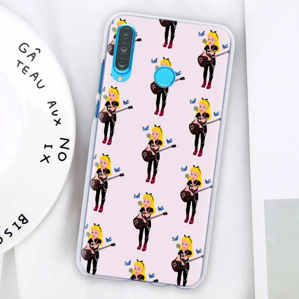 15 Аниме Алиса в стране чудес чехол для телефона для huawei P30 P30 Pro P9 P10 P20 Lite P Smart Plus View 20 Жесткий PC задний Чехол бант - Цвет: 15