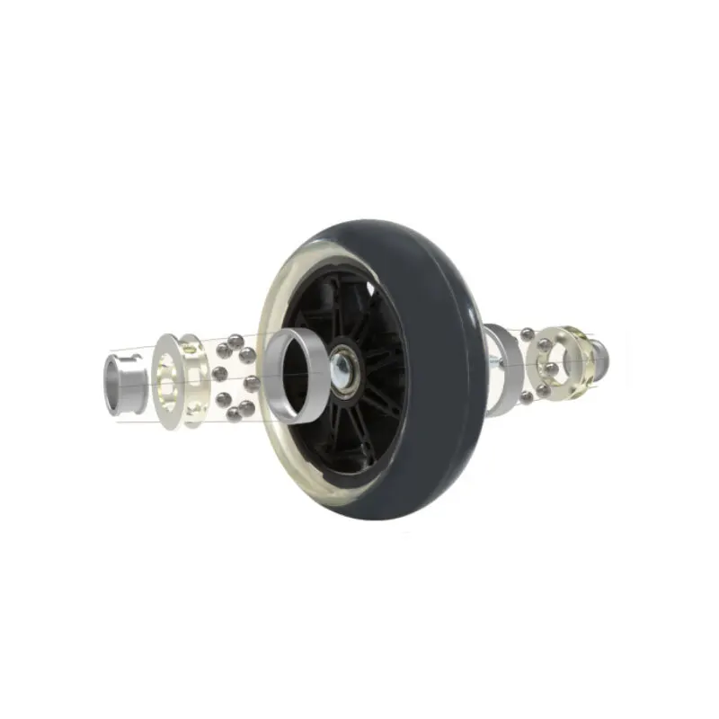 Легкая коляска с пятью колесами ультраскладная полностью из алюминиевой