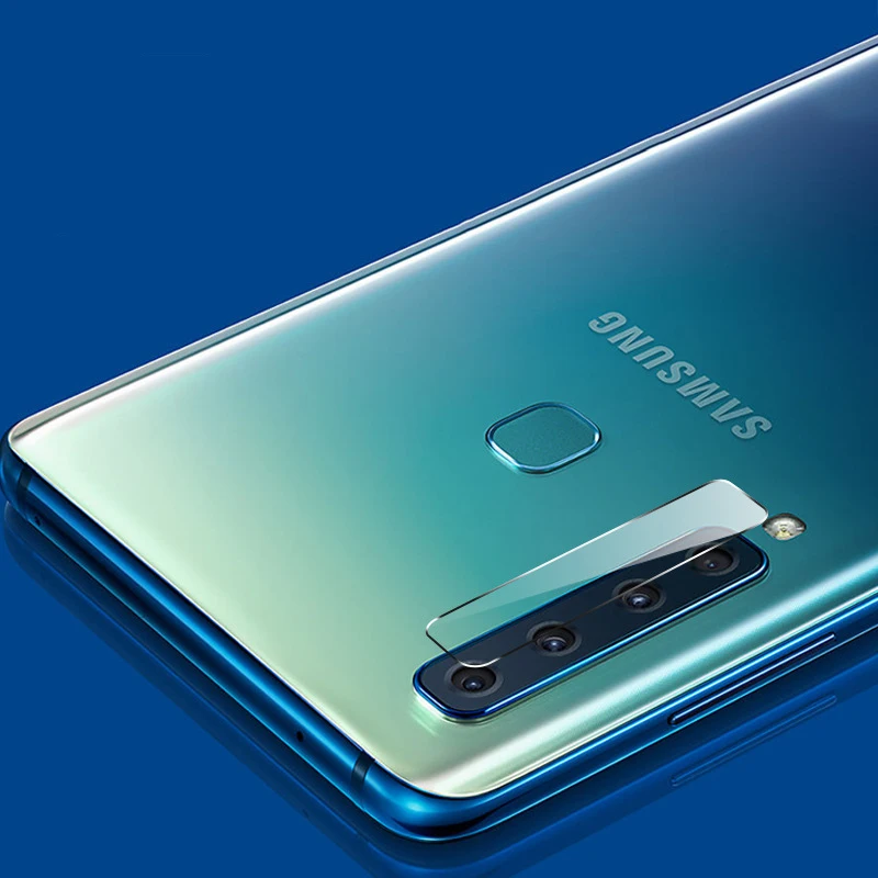 2 шт Для samsung Galaxy A9 A7 2018 объектив камеры закаленное стекло для Защитная пленка