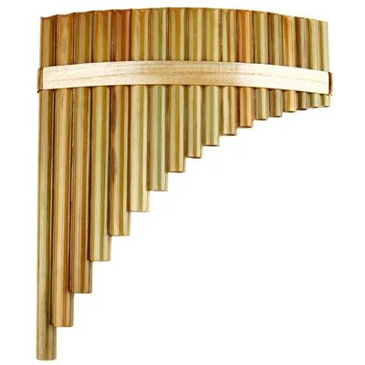 right 18 Pipes Pan Flute F Key Высокое качество Pan Pipes духовой инструмент Китайский традиционный музыкальный инструмент Bamboo Pan flute - Цвет: right