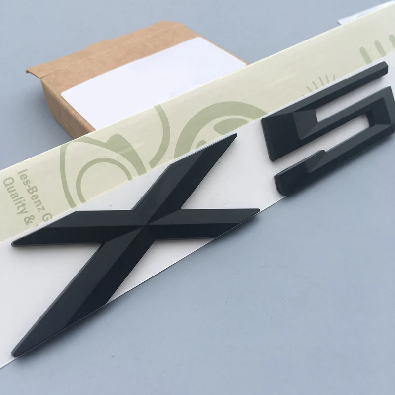 Автомобильная эмблема задний значок наклейка буква ABS долговечная совместимая с