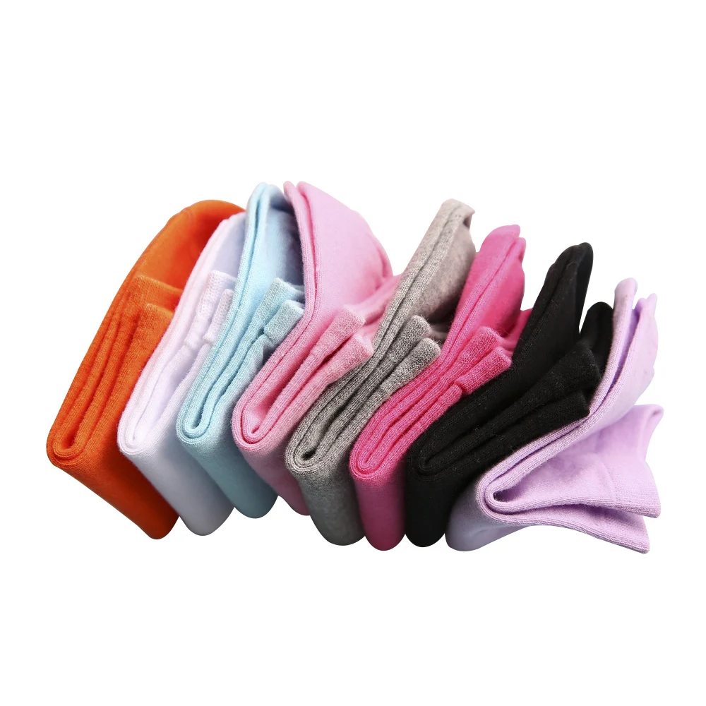 Носки женские хлопковые ярких цветов 8 пар/Лот | Женская одежда