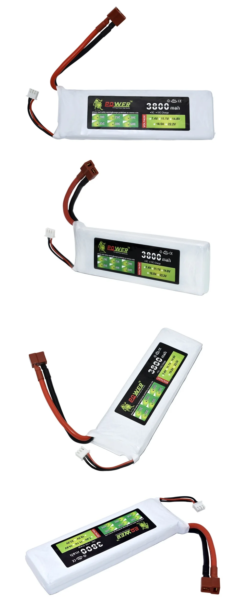 LION POWER 3S 11,1 v 3800mah Lipo батарея 35c для вертолета четыре оси RC автомобиля лодки мощность T/XT60/JST разъем 3s lipo battary 11,1 v