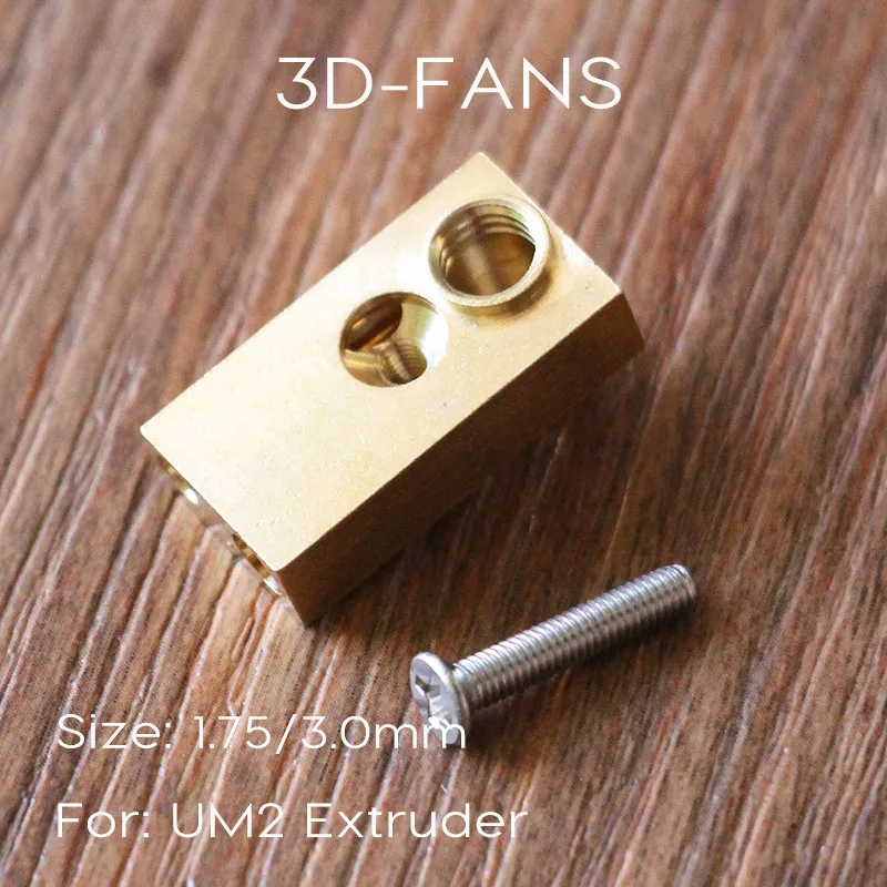Olsson Block 1 шт. Ultimaker 2 UM2 Расширенный обогреватель E3D Hotend для 3D принтера 75 мм/3 0 мм|olsson