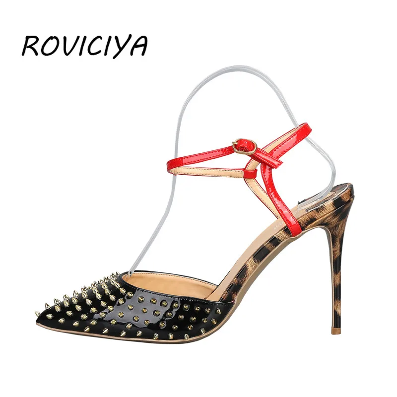 Чистый склад! Женские босоножки с ремешком на щиколотке черные пятке летняя