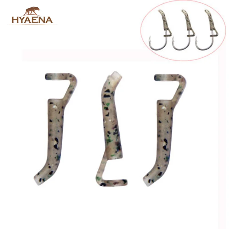 Hyaena 100 шт. камуфляжный рыболовный крючок аксессуары инструмент для ловли карпа D
