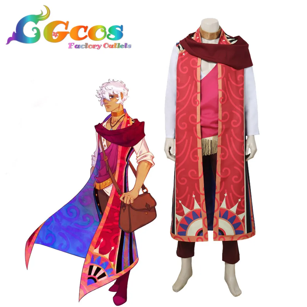 CGCOS Бесплатная доставка Косплей Костюм Arcana Asra платья одежда Униформа CG108|Костюмы