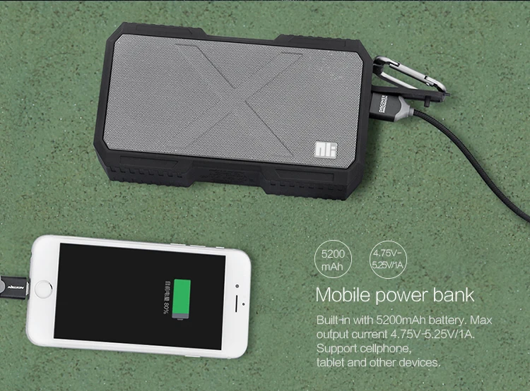 Bluetooth-Колонка Nillkin X-man зарядное устройство для телефона объемная Беспроводная
