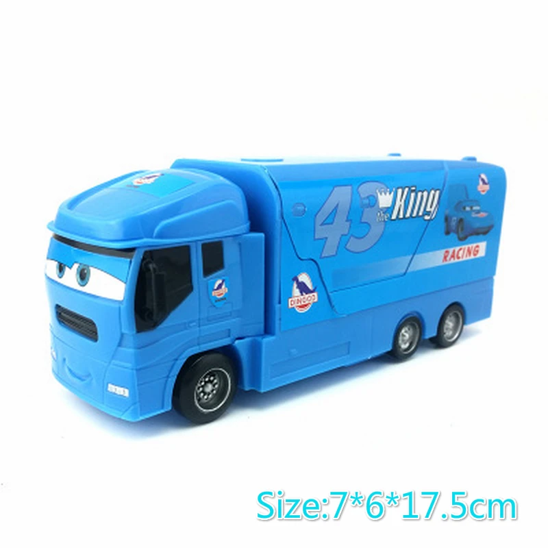 Disney Pixar Cars 2 3 Jackson Storm Truck Mack Uncle Toys Lightning McQueen 1:55 литой модельный автомобиль игрушка детский подарок на день рождения