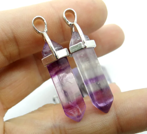 Натуральный камень Лапис флюорит авантюрин смешанный пийлер амулеты чакра