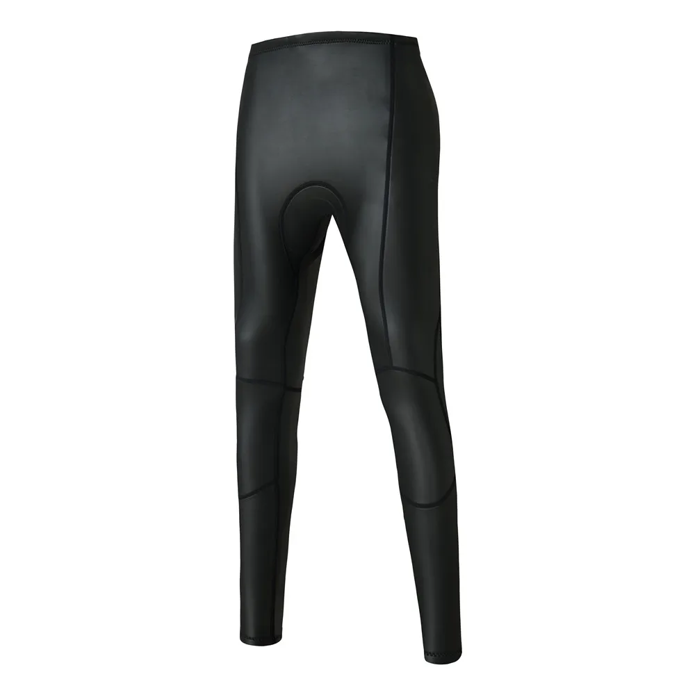 

2mm smooth skin Men Scuba Diving Tight Pants Swimming Swimwear Surfing Tights Leggings Wetsuit Windsurfing