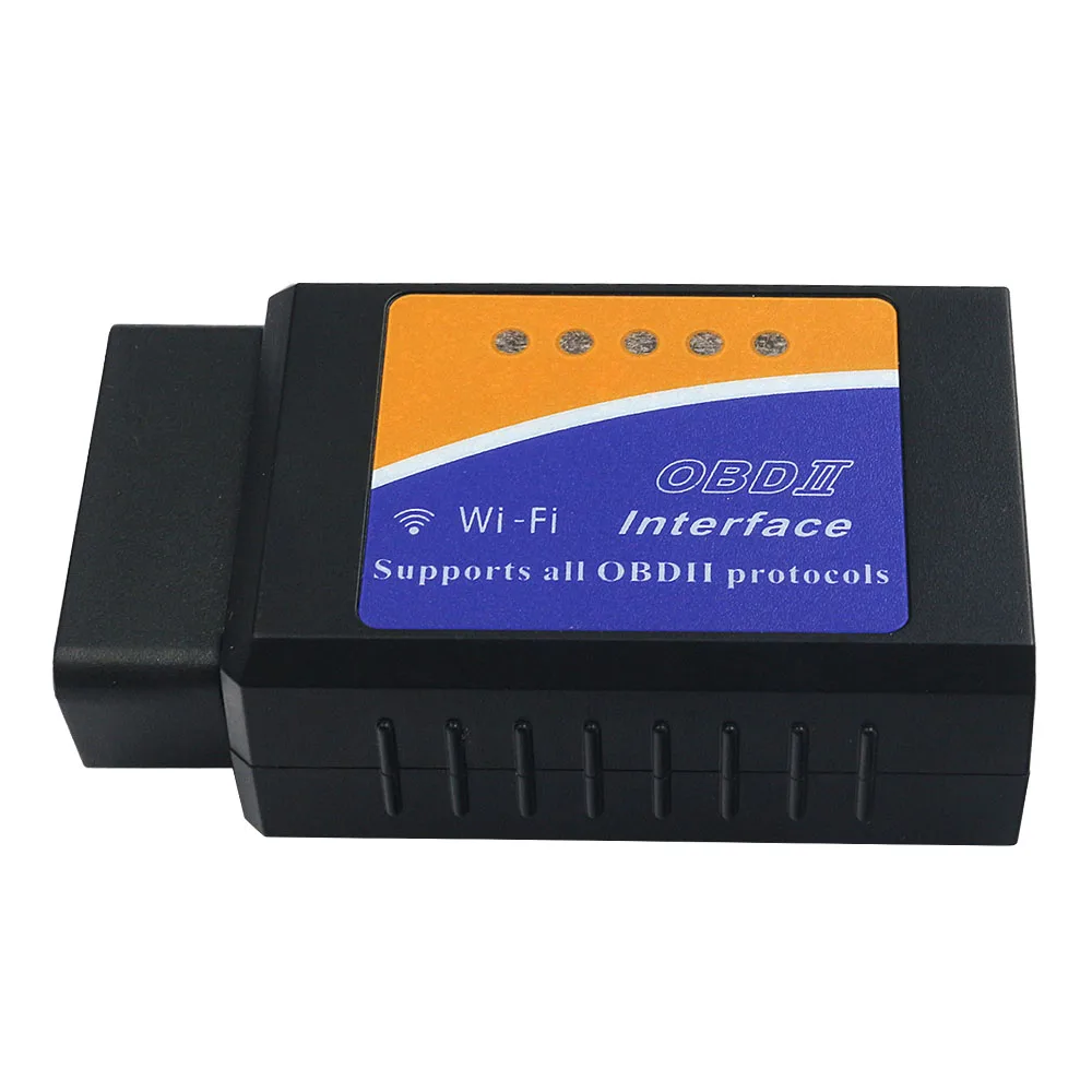 OLD Style WIFI ELM327 OBD2 WI-FI V1.5 автомобильный диагностический инструмент ELM 327 Wi Fi OBDII сканера штрих-кода с реальными PIC18F25K80 чип для Android/iOS 12V дизельное топливо - Цвет: OLD Style WIFI