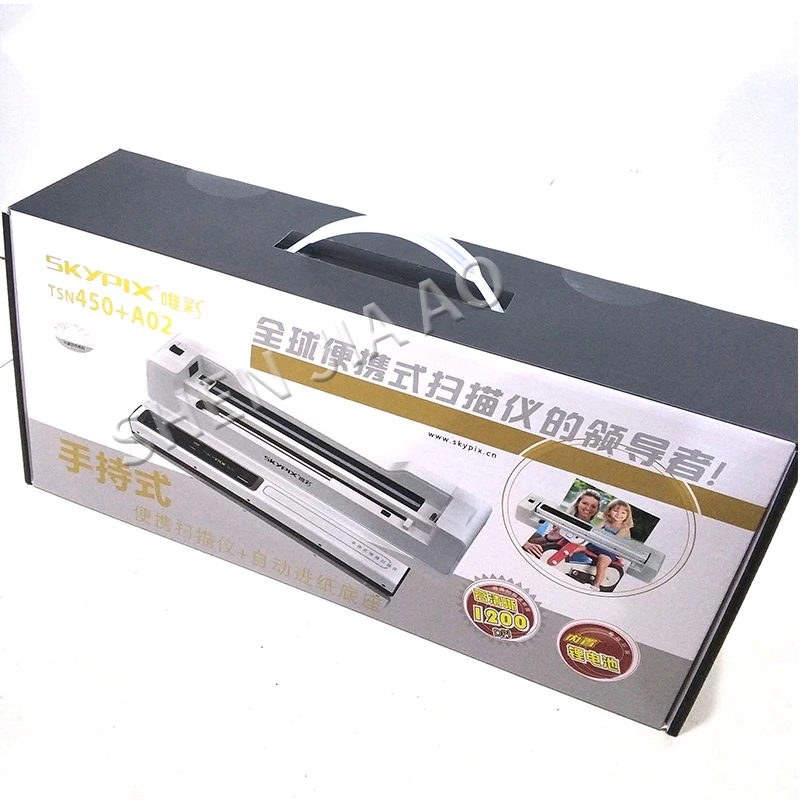 Portable Scanner Automatic Paper Feeding Mini Office TSN450+A02 High Speed Image for A4/A5/5R/4R/3R paper 1pc | Компьютеры и офис