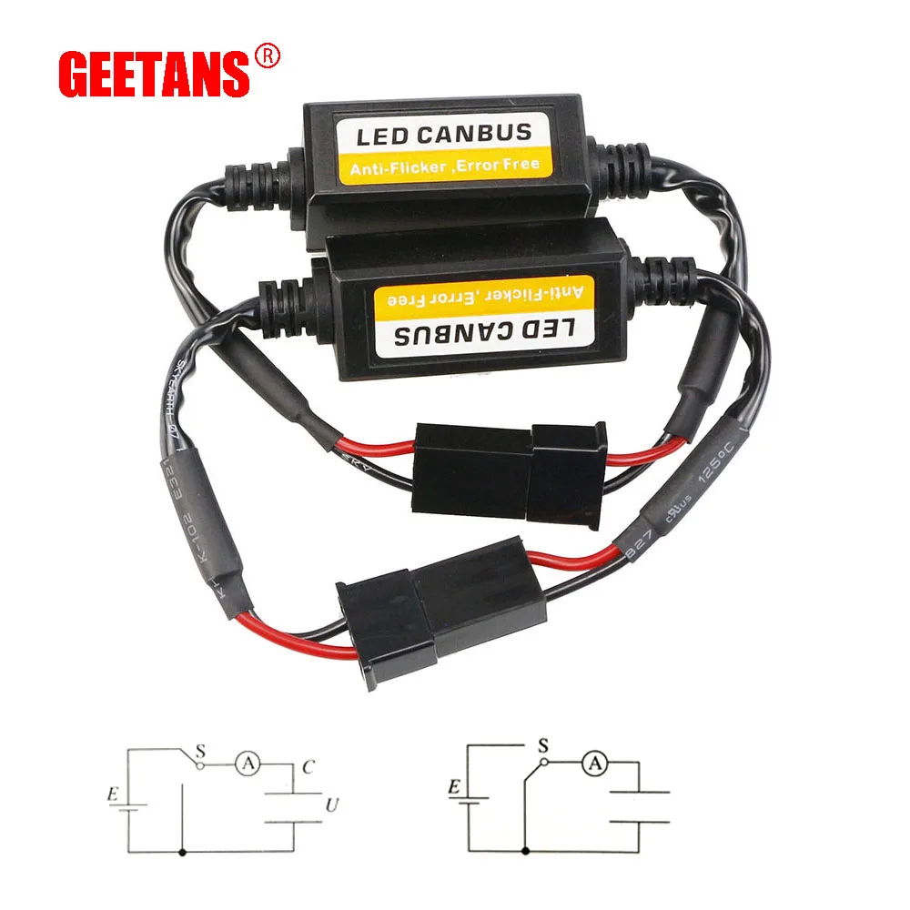 Автомобильная светодиодная ошибка GEETANS электронная сигарета с системой защиты