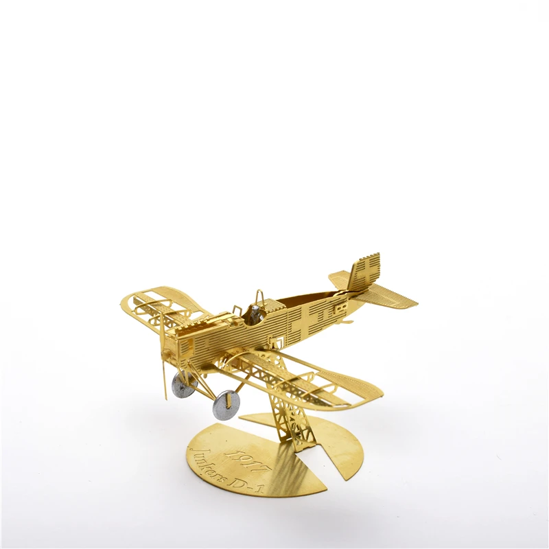 Масштаб Junkers 1/160 сделай сам металлическая 3d головоломка собранная модель