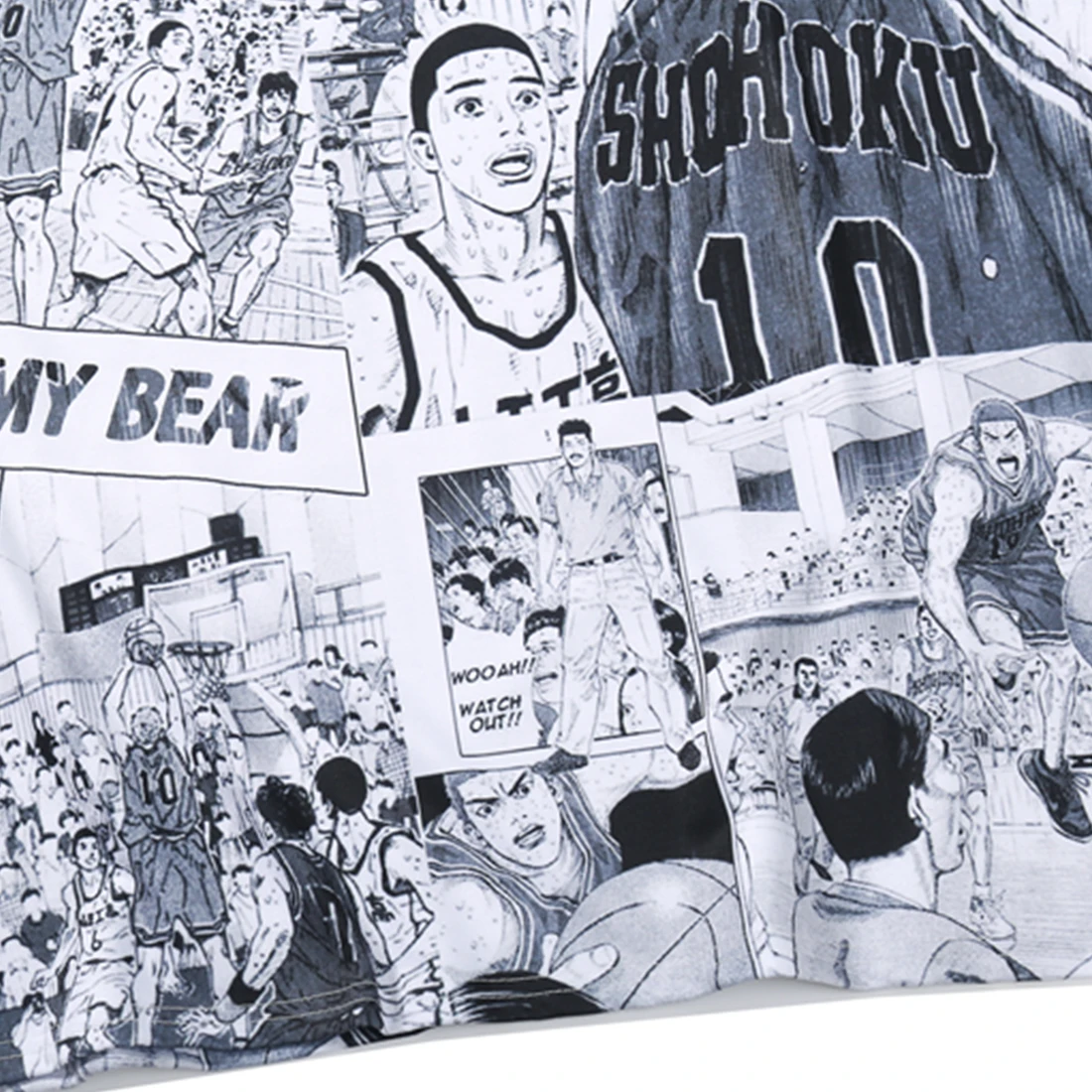 Aelfric Eden модная винтажная Мужская футболка в стиле японского аниме Slam Dunk с принтом