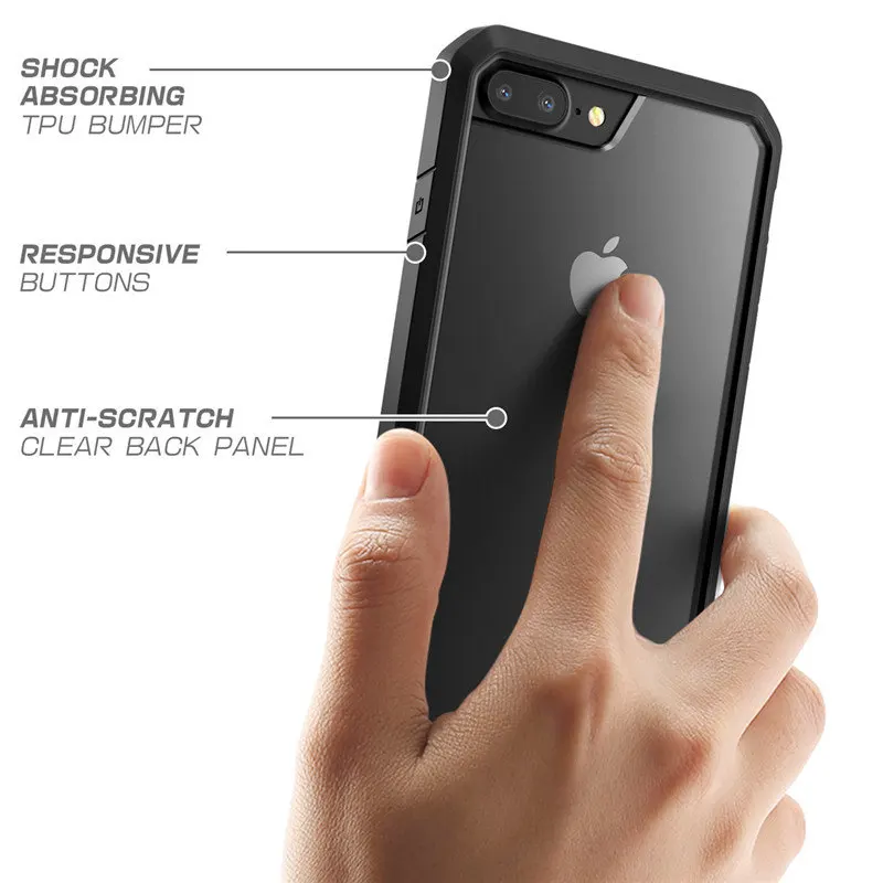 Чехол для iPhone 7 Plus Премиум гибридный защитный прозрачный чехол серии Unicorn Beetle UB из
