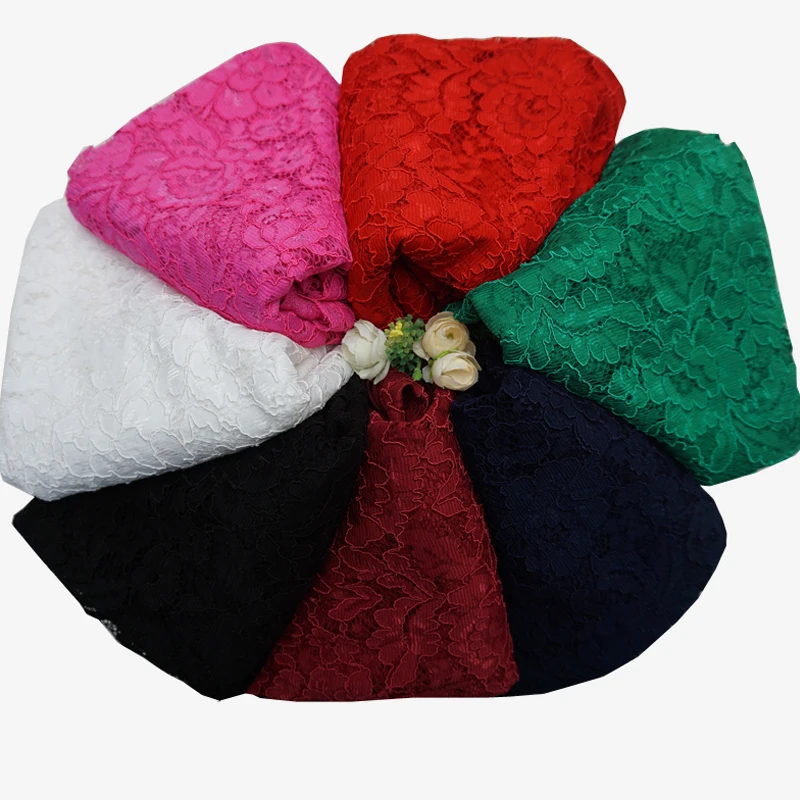 2 ярдов/партия высокого качества воды растворимый Африканский шнур кружевной