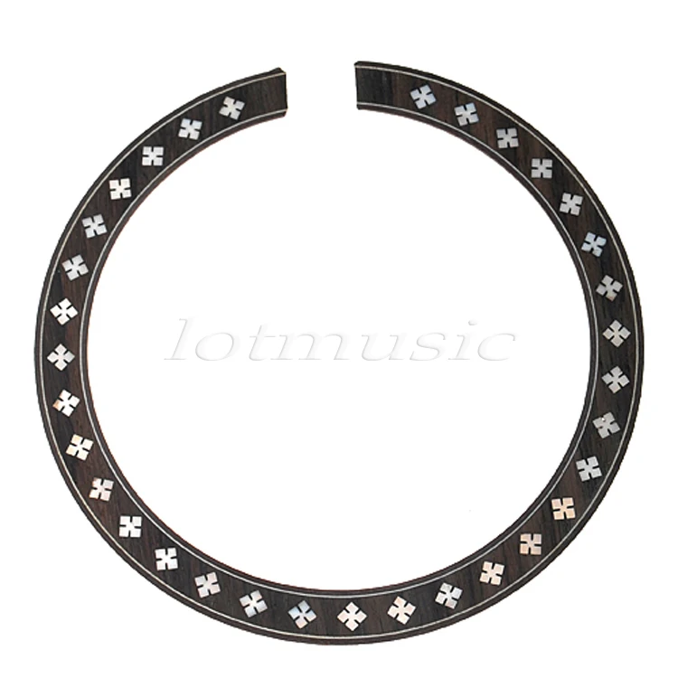 

Розетка Soundhole для акустической гитары с жемчужной инкрустацией из палисандра