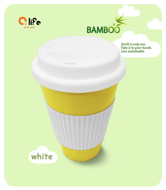 Горячая Эко Керамическая Чашка Кофе Кружки С крышкой здоровый Бамбуковое