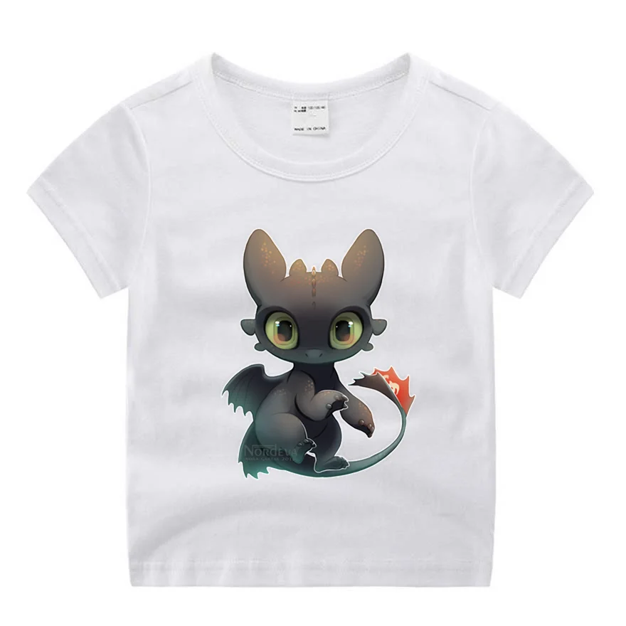 Беззубик в дракона Ночная фурия для принт комплект из футболки с принтом