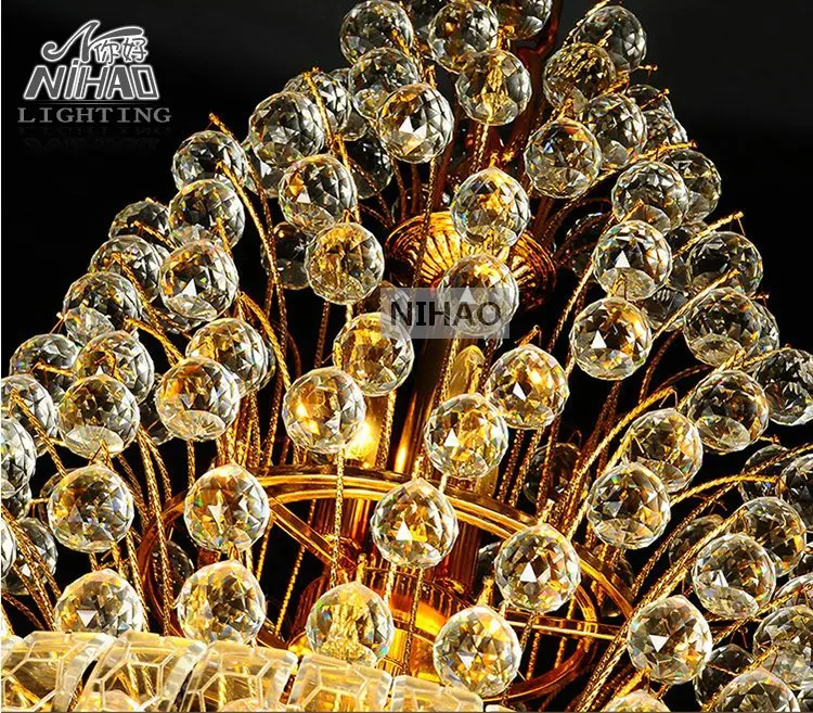 Люстра большая длинная Хрустальная|crystal light lamp|long crystal chandelierschandelier fixture |