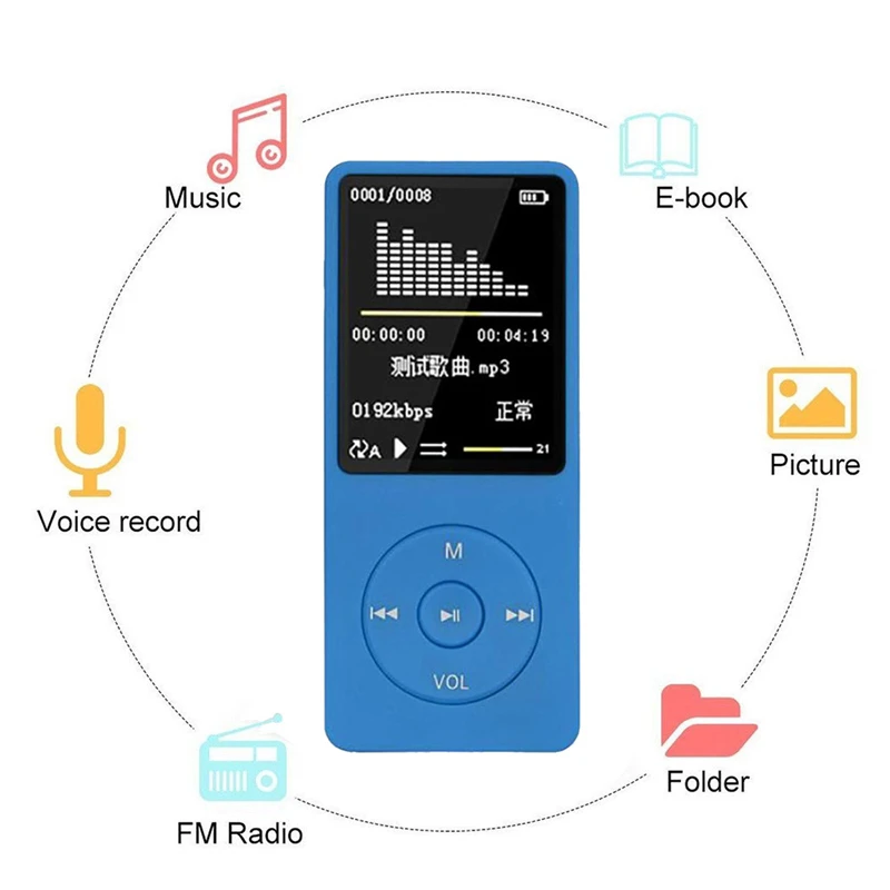 HIPERDEAL MP4 плеер Новая мода портативный MP3 MP4 плеер lcd экран FM Радио Видео игры фильм Apr16