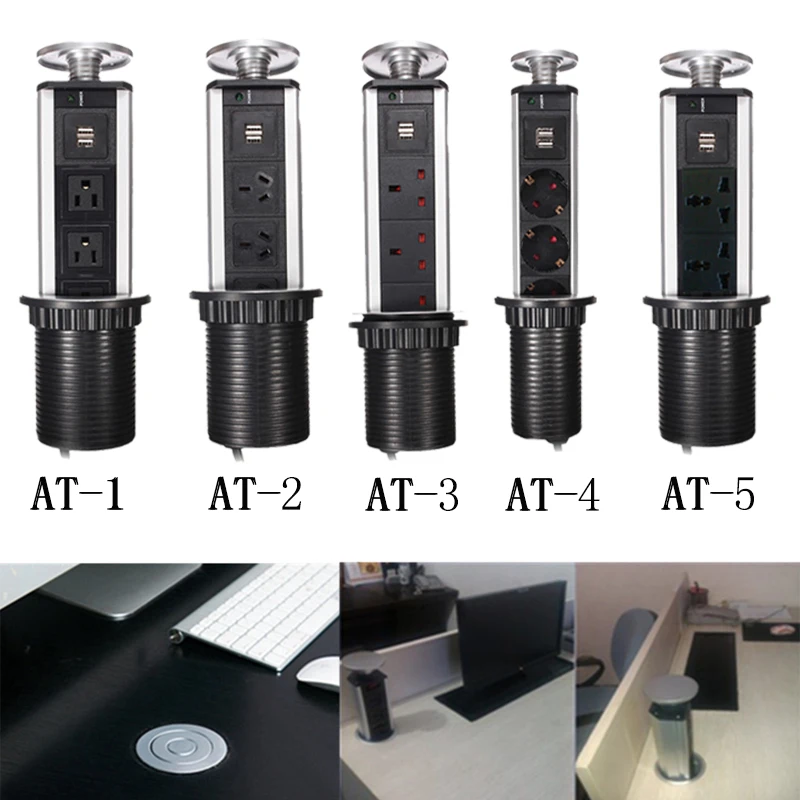 5 Штепсельных Разъемов Pop Charge кухонная столешница выдвижная usb розетка для