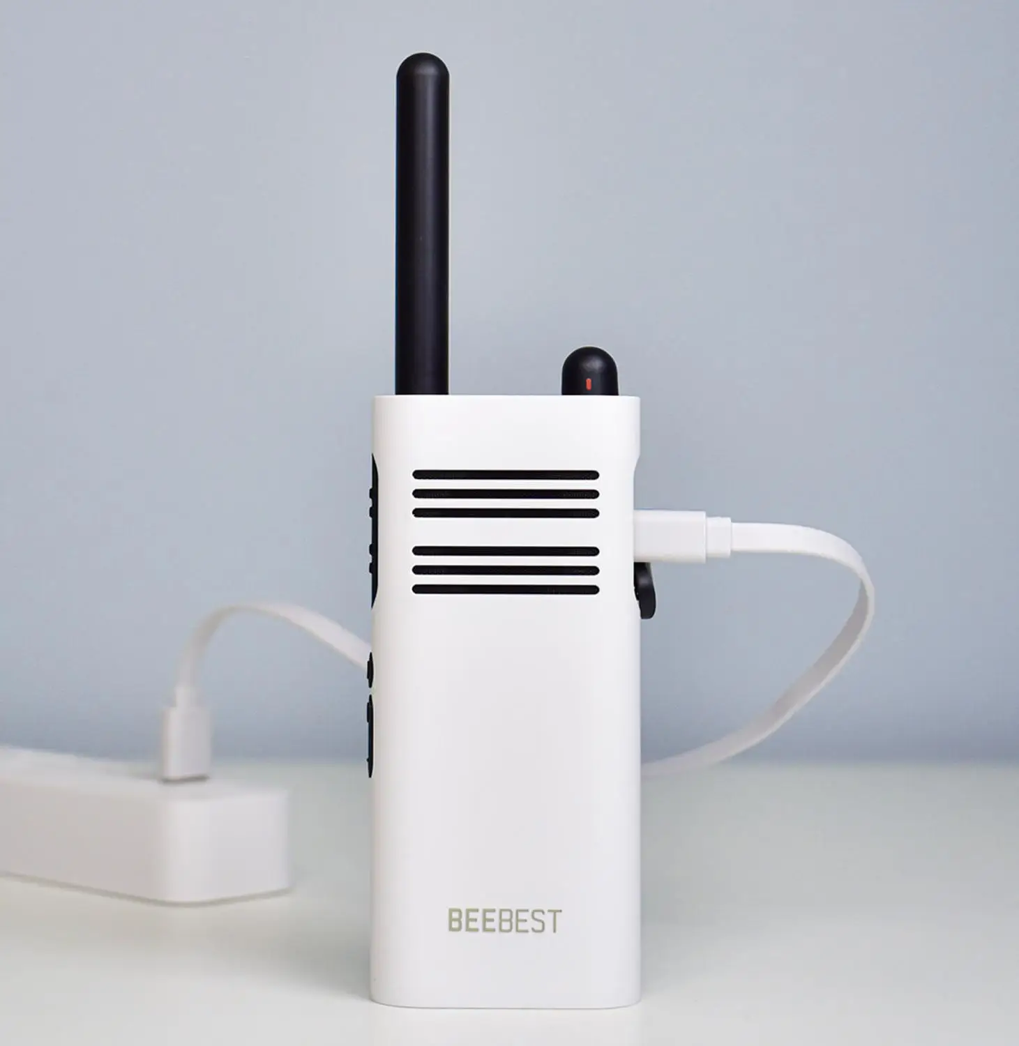 XIAOMI Mijia BeeBest A208 ручной рации синий 3350 мАч 5 Вт 1-5 км двухстороннее радио для наружного внутреннего здания безопасности
