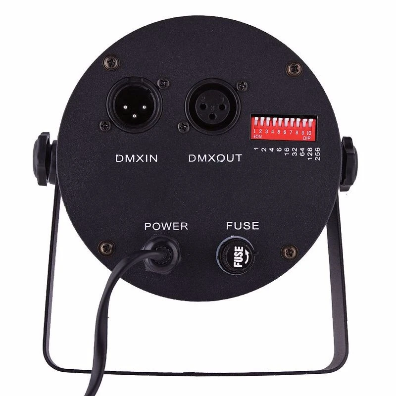 Фото Сценический прожектор с пультом дистанционного управления DMX512 RGB Сценический прожектор с пультом дистанционного управления DMX512 RGB