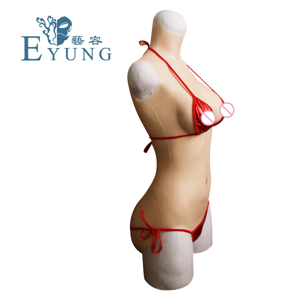 D чашки боди для трансвеститов с вагиной проникновения силиконовая грудь реалистичной формы поддельные груди для транссексуалов с силиконовым наполнителем сексуальный