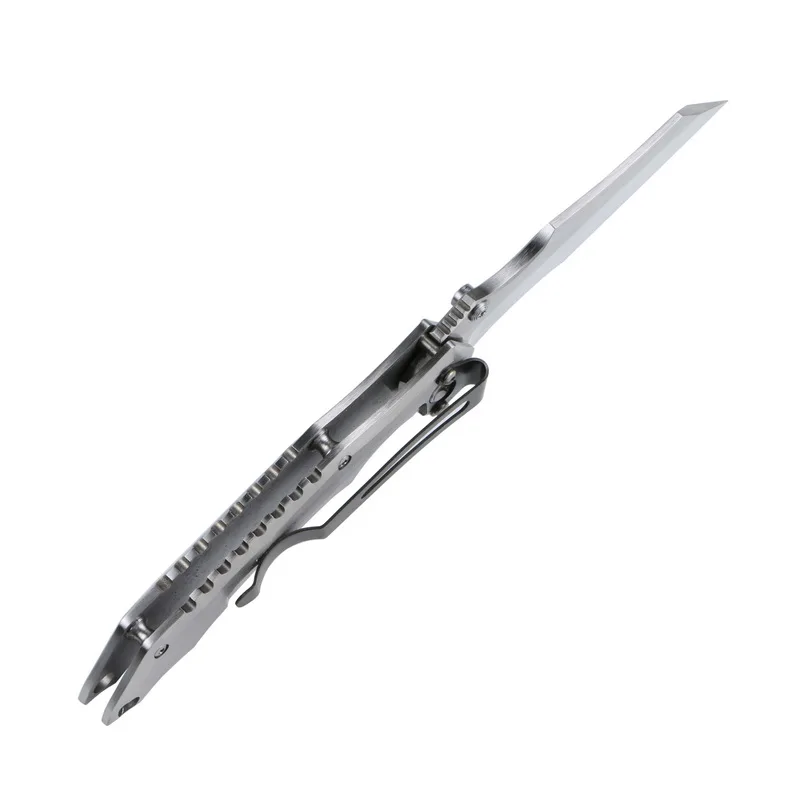 BUSSE M390 лезвие стальная ручка складной нож Открытый Отдых Охота фрукты нож EDC инструмент