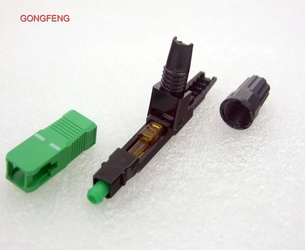 GONGFENG 100 шт. новинка блестящий оптический волоконный быстрый разъем холодный CATV