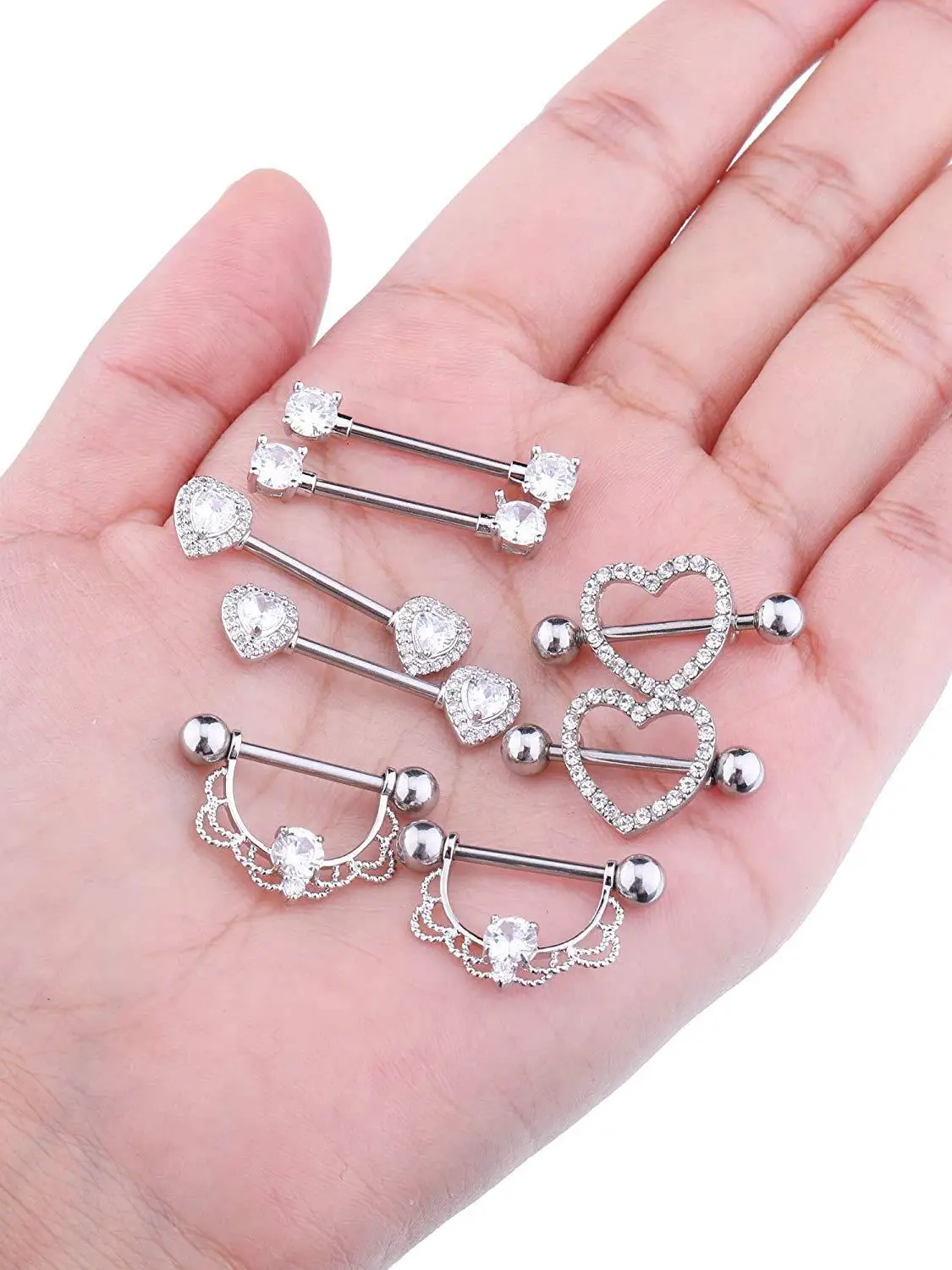 Модные кольца из нержавеющей стали 2 шт. высокое качество циркониевые для