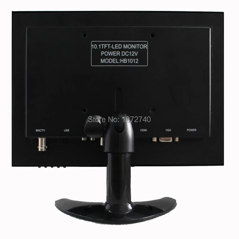 10 дюймовый 1 монитор с металлическим корпусом hd дисплей ЖК для компьютера BNC HDMI VGA