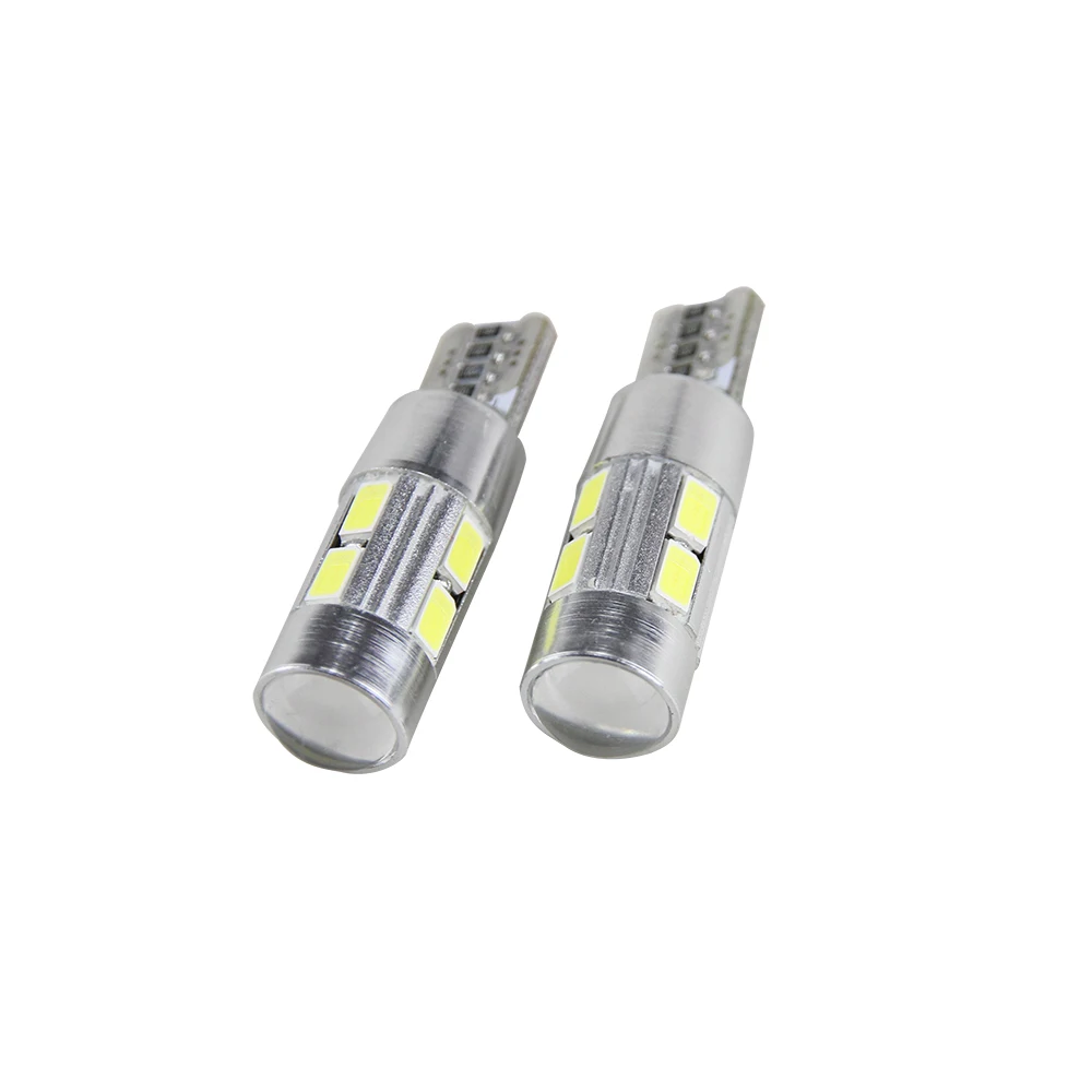 2X Led W5W T10 canbus Автомобильный свет с объективом проектора для Renault Trafic Safrane megane 2 duster