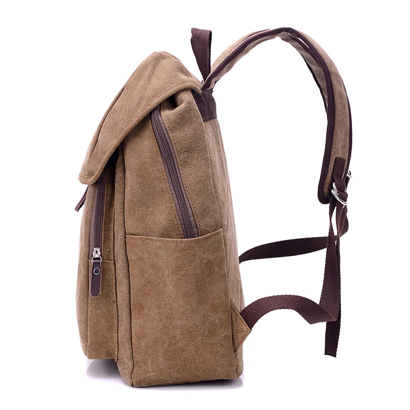 Рюкзак мужской на молнии вместительный с отделением для школы | Багаж и сумки