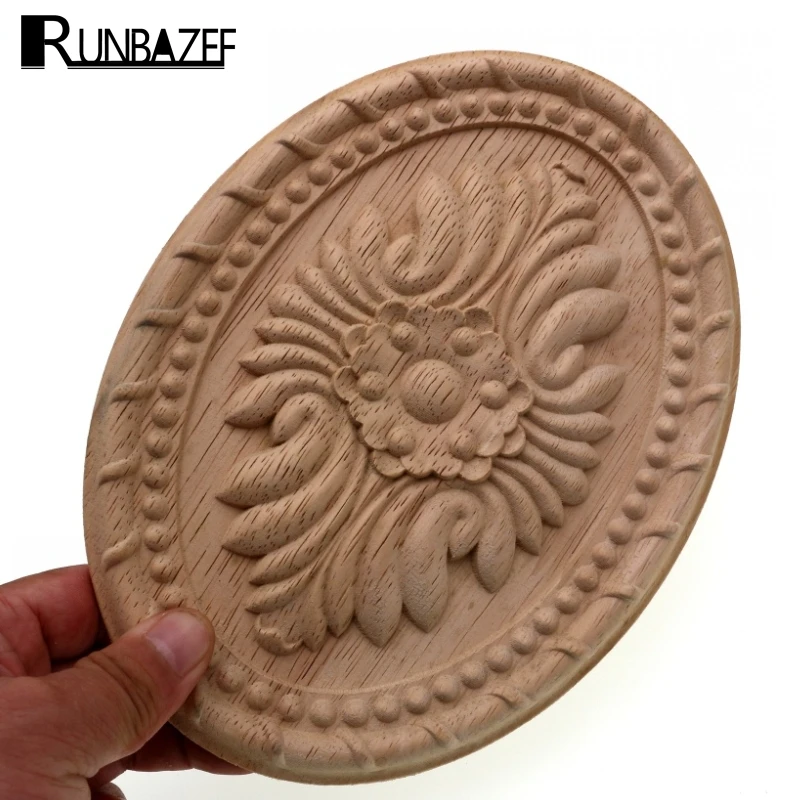 RUNBAZEF винтажные аксессуары для домашнего декора фурнитура из твердой древесины