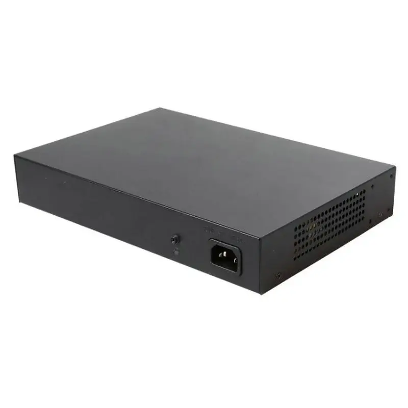 24 Порты и разъёмы RJ45 Ethernet сетевой коммутатор gigabit 10/100 Мбит/с VLAN sup Настольный