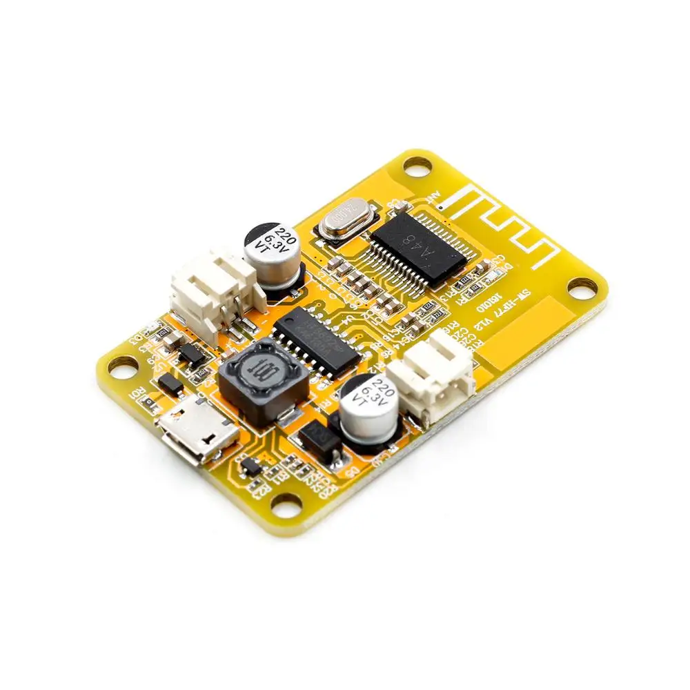 USB моно Bluetooth цифровой Мощный 6 Вт усилитель динамик DIY Модифицированная плата