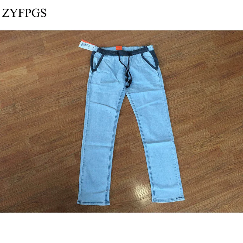 ZYFPGS 2018 осенние мужские джинсы Levi черные Homme повседневные байкерские для мужчин