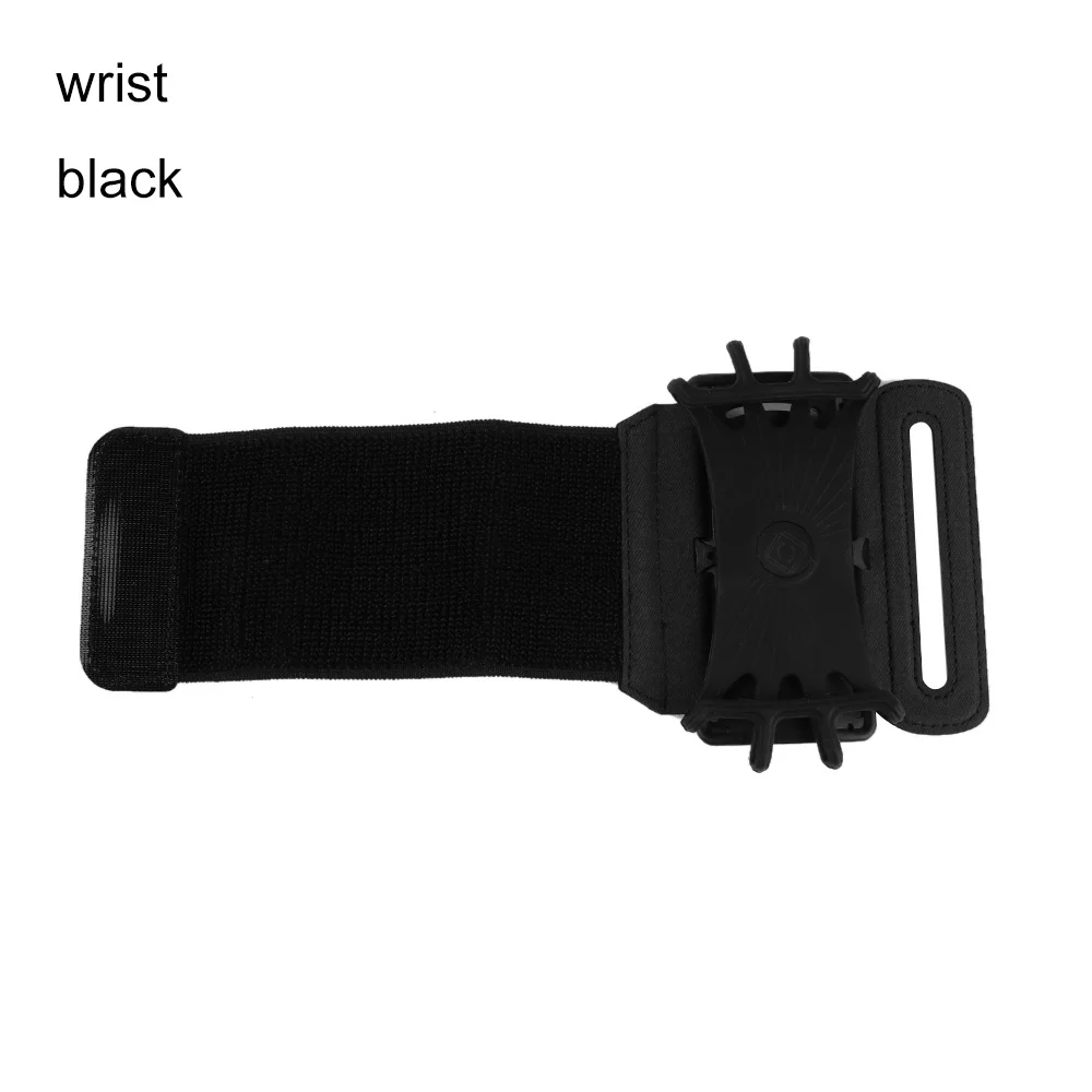 Wrist Black 1 шт., вращение на 180 градусов, Спортивная нарукавная повязка для бега, повязка на запястье, чехол для телефона, чехол для мобильного телефона, смартфона - Цвет: Wrist Black