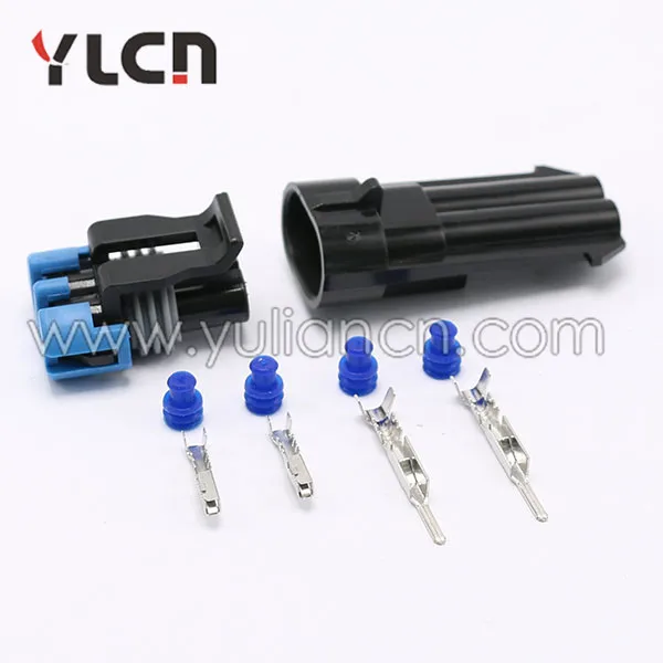 2 контактный разъем автомобильного датчика 12052641 12162000|connector 3m|connector acconnector db9 |