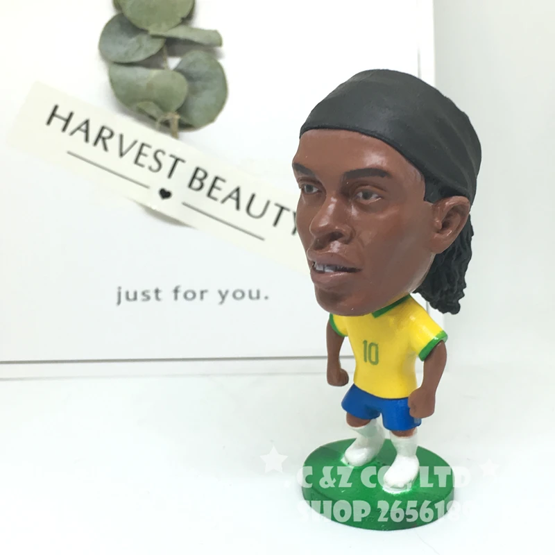 Футбольная Классическая бразильская модель Ronaldinho 10 # с подвижными суставами из