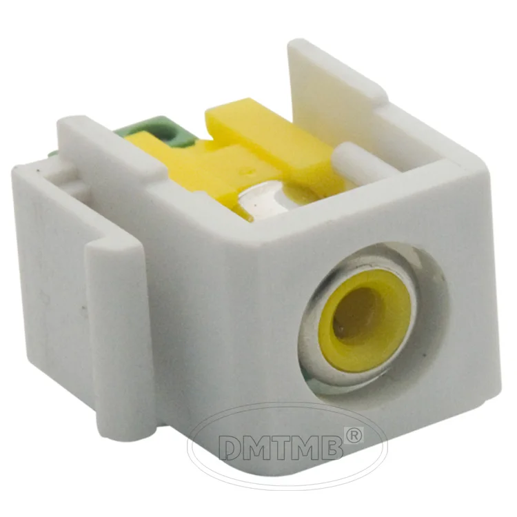 Гнездовой разъем Keystone RCA с винтовым соединением|rca keystone|keystone connectorconnector female |