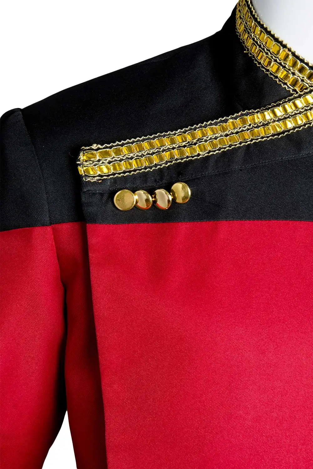 Trek костюм нового поколения Звезда косплей TNG костюм Красная Униформа Жан люк жан-Люк Пикард куртка топ для мужчин и женщин взрослых для карнавала