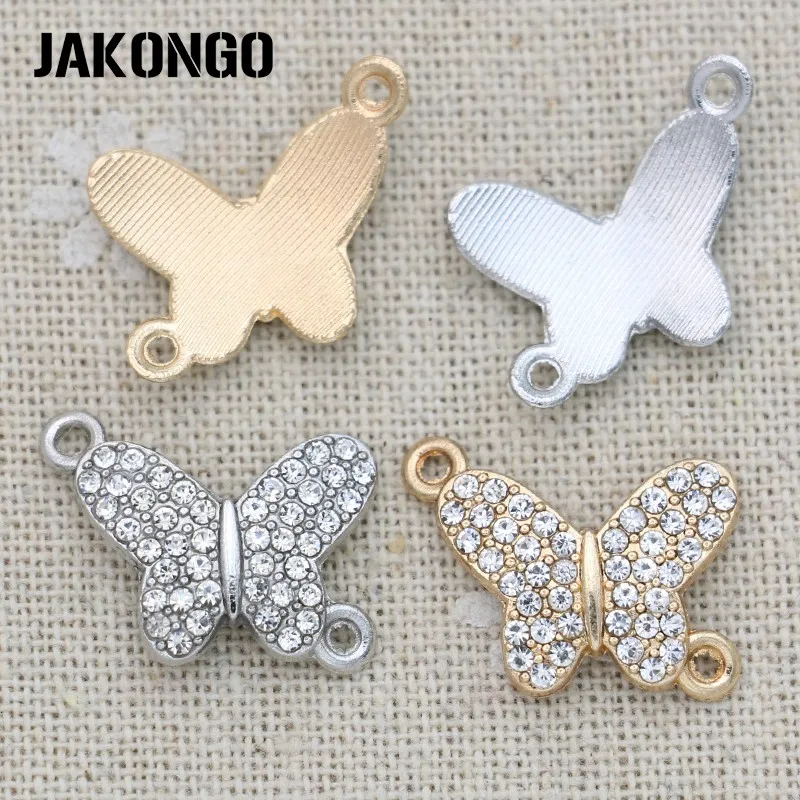 4 шт. соединители JAKONGO для браслетов 24 х18 мм|butterfly connector|connectors for braceletsconnectors jewelry |