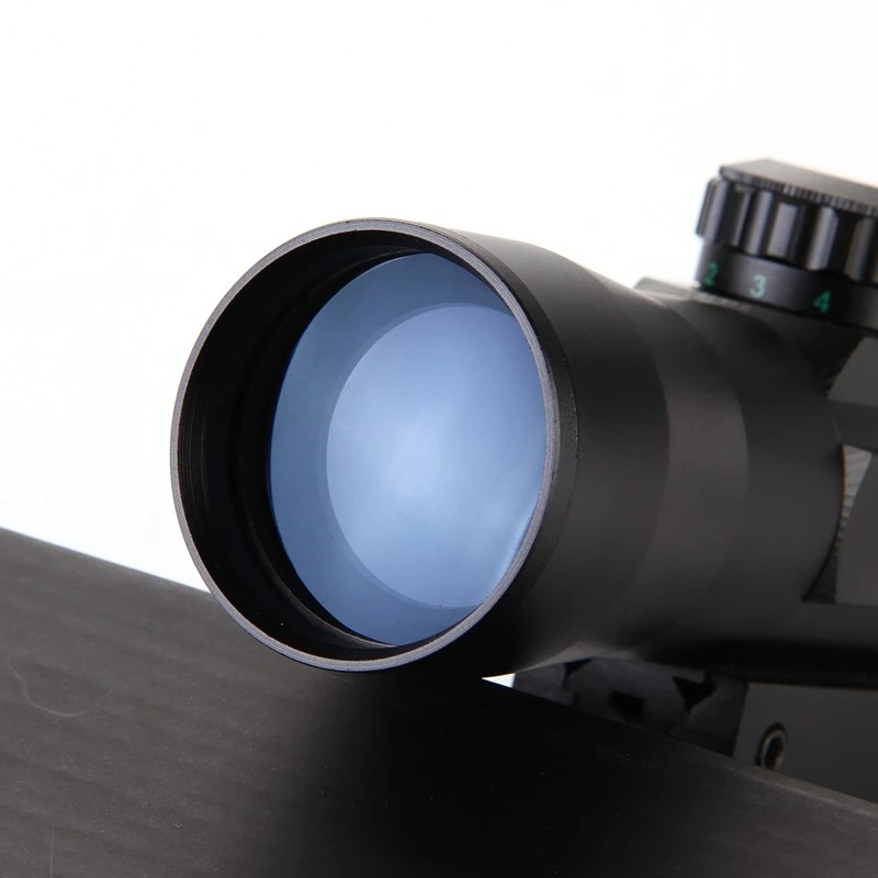 2x42 Красный Зеленый Крест страйкбольная винтовка прицел с 20 мм и 11 Tri Picatinny рейка